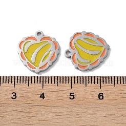 304 Stainless Steel Pendants&nbsp;STAS-C083-06P-01