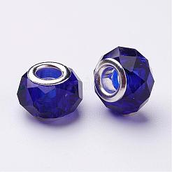 Handmade Glass European Beads&nbsp;GPDL25Y-25