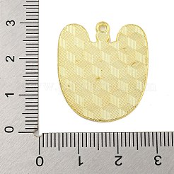 合金エナメルチャーム  ライトゴールド  パンダチャーム  U字  28x24x1mm  穴：1.6mm&nbsp;ENAM-H045-03LG-05