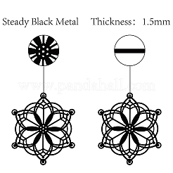 Iron Pendant Decorations&nbsp;HJEW-WH0013-029