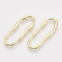 合金フレームコネクター  オーバル  ライトゴールド  35x13x2mm  内径：30.5x7.5mm&nbsp;PALLOY-T067-80LG
