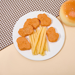 人工プラスチックモデル15個  模造食品  ディスプレイ装飾用  ミックスカラー  53~88x8~39x6.5~17mm&nbsp;DJEW-SC0001-29
