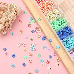 658Pcs 7 Colors Handmade Polymer Clay Beads&nbsp;CLAY-YW0001-78