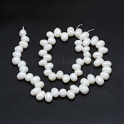 Natural Cultured Freshwater Pearl Beads Strands&nbsp;PEAR-G004-03A-01