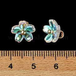Alloy Acrylic Pendants&nbsp;TACR-P016-01G-09