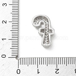 Brass Micro Pave Cubic Zirconia Pendants&nbsp;KK-A300-02P-F