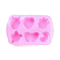 昆虫ムーンスター DIY シリコーンフォンダンモールド  レジン型  チョコレート用  キャンディ  UVレジン  エポキシ樹脂工芸品作り  105x167x24mm  内径：30~45x38~54.5mm&nbsp;SIMO-D003-07A