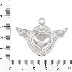 304 Stainless Steel Pendants&nbsp;STAS-G398-15GP