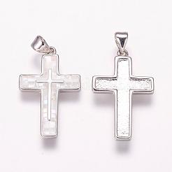 Freshwater Shell Pendants&nbsp;ZIRC-F057-05D