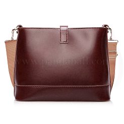 ファッション女性ナイロンハンドバッグベルトストラップ  長さ調節可能なバッグストラップシングルショルダーベルト  サドルブラウン  740~1500x40x1mm&nbsp;FIND-WH0029-03A