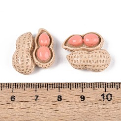 樹脂デコデンカボション  ピーナッツ  湯通しアーモンド  21~21.5x18.6~19x8.2~8.7mm&nbsp;CRES-T025-07