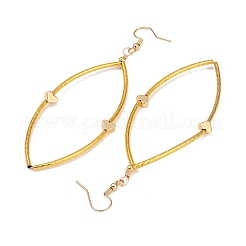 3Pairs Hollow Horse Eye with Heart & Star & Butterfly Brass Dangle Earrings&nbsp;EJEW-JE06372