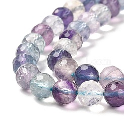 Natural Fluorite Beads Strands&nbsp;G-K345-A02-01A