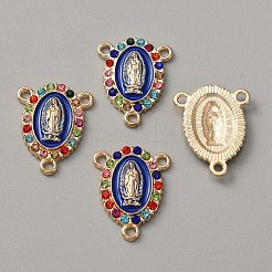 Alloy Enamel Chandelier Components Links&nbsp;ENAM-WH0058-015I