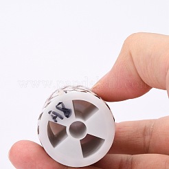 メタリック糸を使用した4本撚りポリコットンコード  手作りマクラメ綿ロープ  ひも壁掛け用植物ハンガー  ブラウン  1.5mm  約4.3ヤード（4m）/ロール&nbsp;OCOR-Z003-D08