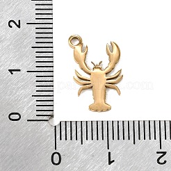 201 Stainless Steel Charms&nbsp;SA-CBA0C6A-01C-G