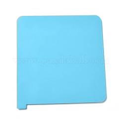 DIYムーンペンダントシリコンモールド  レジン型  ディープスカイブルー  216x200x4mm  穴：2mm  内径：46~50x43~85mm&nbsp;DIY-A044-01B