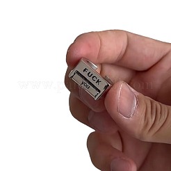 Word Fuck Alloy Cuff Rings&nbsp;FS-WGD1DDB-01