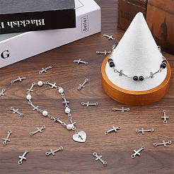 120Pcs Tibetan Style Alloy Connector Charms&nbsp;FIND-SC0007-92