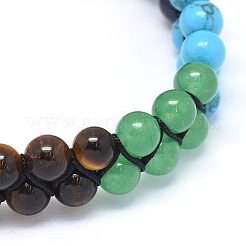 Yoga Chakra Jewelry&nbsp;BJEW-P243-B