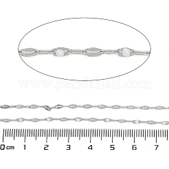 Brass Dapped Chains&nbsp;AJEW-Q153-02P-17