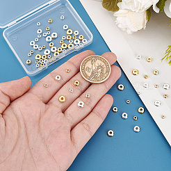 80Pcs 8 Styles Brass Beads&nbsp;KK-PH0006-74