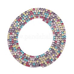 925 Sterling Silver Colorful Cubic Zirconia Chains&nbsp;STER-C016-02A-P01
