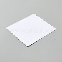 紙のテーブルの場所カード  ちょう結びの模様の長方形  きいろ  102x90x0.5mm  約100個/セット&nbsp;OFST-WH0004-156B