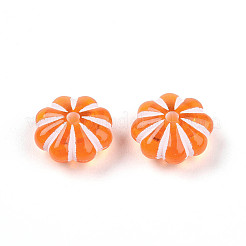 透明なアクリルビーズ  花  サンゴ  9~9.5x9~9.5x4.8mm  穴：1.5mm  約2173個/500g&nbsp;TACR-T028-46