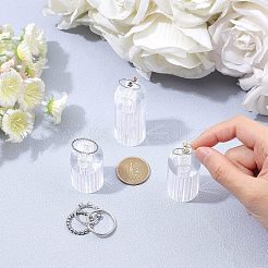 Acrylic Jewelry Finger Ring Displays Stand Set&nbsp;RDIS-WH0006-15B