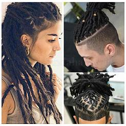 アイアンドレッドヘアインターロックニードルツール  シスターロックかぎ針編みツール  プラチナ  67x7x1.5mm  穴：3.5x27.5mm&nbsp;TOOL-B004-03P