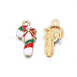 Rack Plating Alloy Enamel Pendants&nbsp;ENAM-N055-157