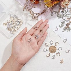 48Pcs 8 Style Alloy Pendants&nbsp;FIND-FH0003-80