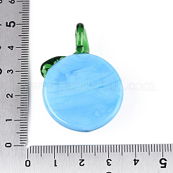 Handmade Lampwork Pendants&nbsp;LAMP-N034-02D