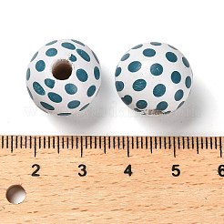 Natural Wood European Beads&nbsp;WOOD-S059-01C