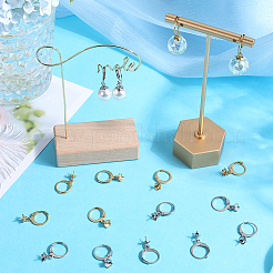 60Pcs 2 Colors 304 Stainless Steel Leverback Earring Findings&nbsp;STAS-SC0006-48