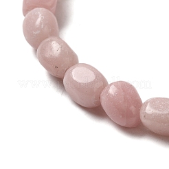 天然石ピンクオパールビーズ連売り  直方体の  6.5~7x4.5~5x4.5~5mm  穴：1mm  約55~58個/連  15.75インチ（40cm）&nbsp;G-F771-E01-01
