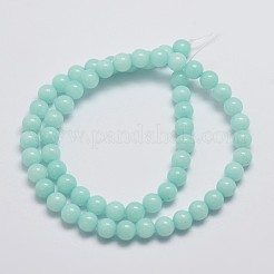 Natural Malaysia Jade Beads Strands&nbsp;X-G-A146-6mm-B07