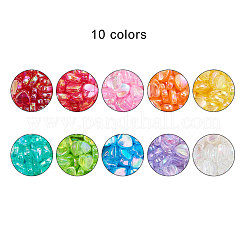 Eco-Friendly Transparent Acrylic Beads&nbsp;TACR-CJ0001-02