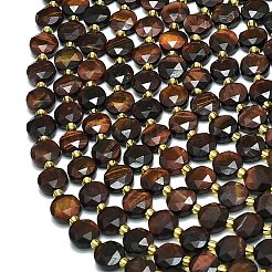 Dyed Natural Red Tiger Eye Beads Strands&nbsp;G-C116-A70-02