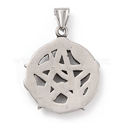 304 Stainless Steel Pendants&nbsp;STAS-A083-18AS