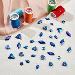 120Pcs 6 Style Sew on Rhinestone&nbsp;RESI-PH0002-04D