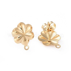 201 Stainless Steel Stud Earring Findings&nbsp;STAS-L199-11G