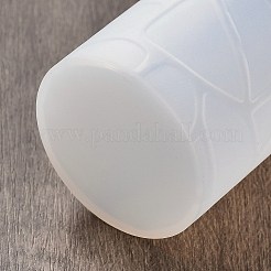 Diyのシリコーンキャンドル型  キャンドル作り用  ホワイト  5.2x7.1cm&nbsp;SIMO-H018-03C