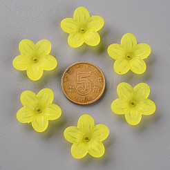 Frosted Acrylic Bead Caps&nbsp;MACR-S371-08A-717