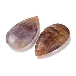 Natural Amethyst Lace Agate Pendants&nbsp;G-Z071-01