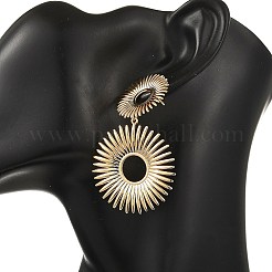 Brass Dangle Stud Earrings for Women&nbsp;EJEW-JE07435