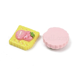 Opaque Resin Cabochons&nbsp;RESI-K043-16