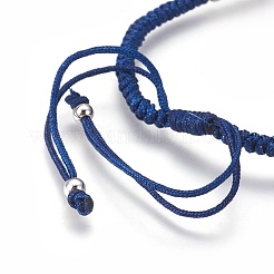 Nylon Cord Braided Bead Bracelets Making&nbsp;BJEW-F360-FP04