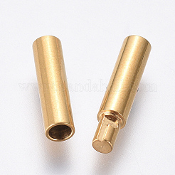304 Stainless Steel Bayonet Clasps&nbsp;STAS-M274-005G